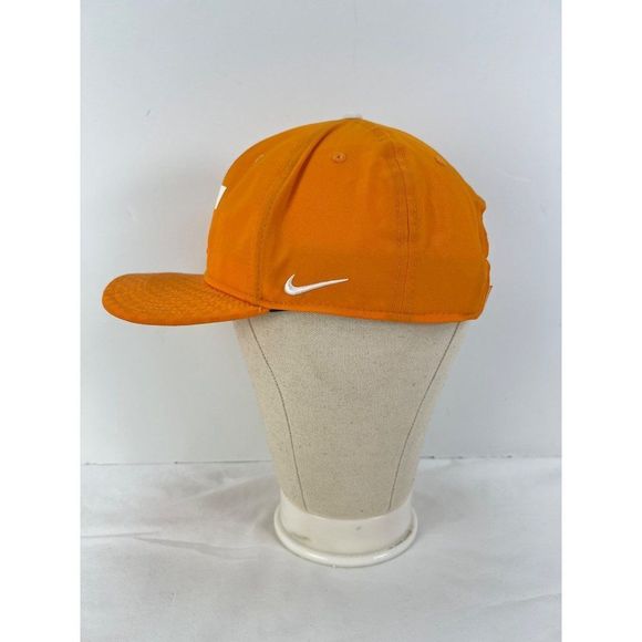 Nike Dri Fit Tennessee Volunteers Hat Orange Snapback Light Weight Checkered - Picture 5 of 8